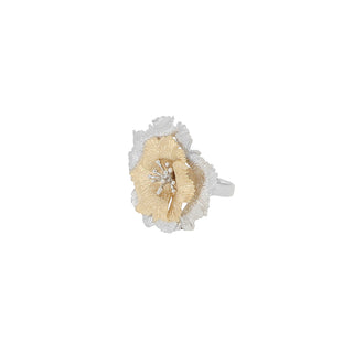 Anello fiore in argento 925 - Giuditta