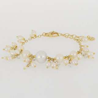 Bracciale da donna con perle vere - Giuditta