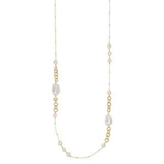 Collana con perle barocche e perle di acqua dolce - Maya