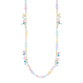 Collana con pietre semipreziose pastello - Evelina