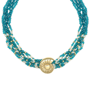 Collana girocollo con ciondolo conchiglia - Selene