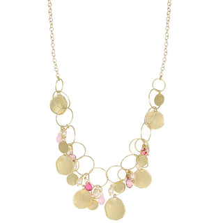 Collana particolare in argento dorato - Arthemide