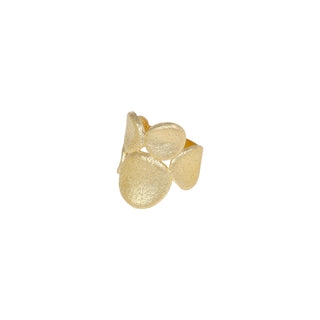 Anello Fascia Larga Design Scultoreo Argento 925 - Millie