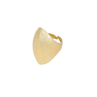 Anello regolabile in argento 925 satinato - Olivia