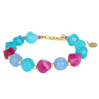 Bracciale amazzonite e pietre dure - Nivy essence 10