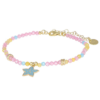 Bracciale estivo donna con ciondolo - Stella marina