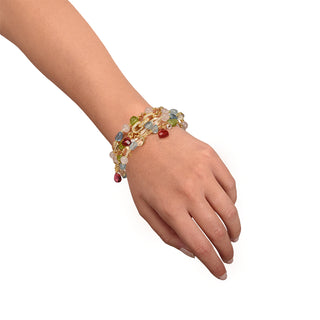 Bracciale multicolor pietre dure - Rosalind