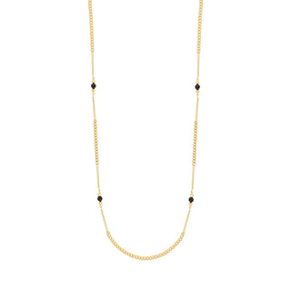 Collana catena e onice - Jade