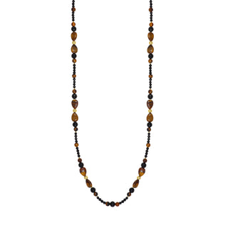 Collana in onice e occhio di tigre - Nivy essence