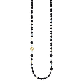 Collana con onice, quarzo lemon e acquamarina - Essence 34