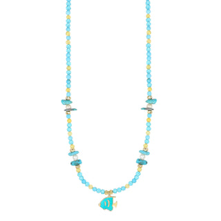 Collana estiva donna con ciondolo - Pesciolino