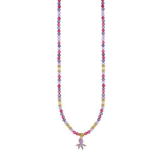 Collana estiva donna con ciondolo - Polipo