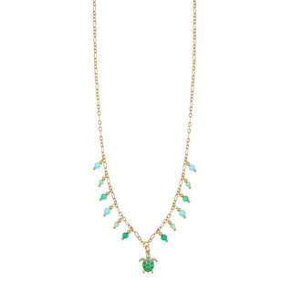 Collana estiva donna con ciondolo - Tartaruga