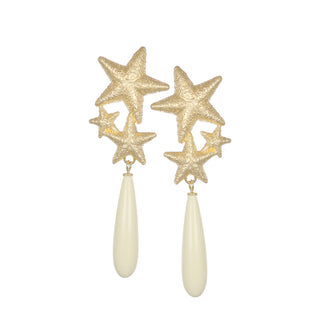 Orecchini pendenti con stelle marine - Sahra