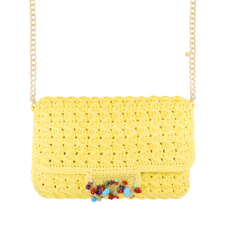 Borsa crochet con pendenti - Felicity