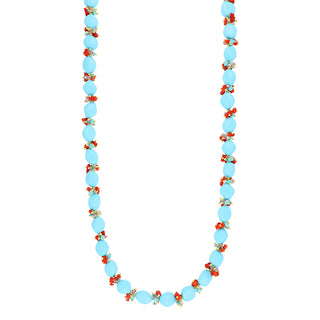 Collana turchese lunga - Debbie